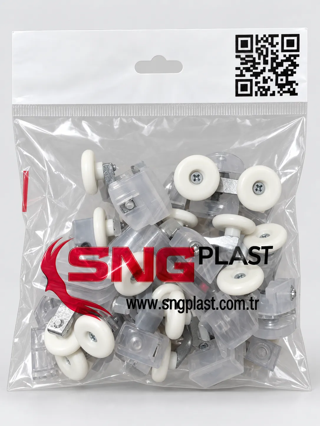 Moulded rollers in an SNG Plast pack